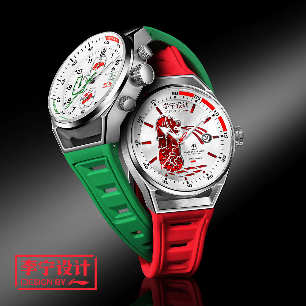 BLACK BY BLUE BRAVE Collaborates with World-Renowned Sports Brand Li-Ning for an EXCLUSIVE Watch Collection!