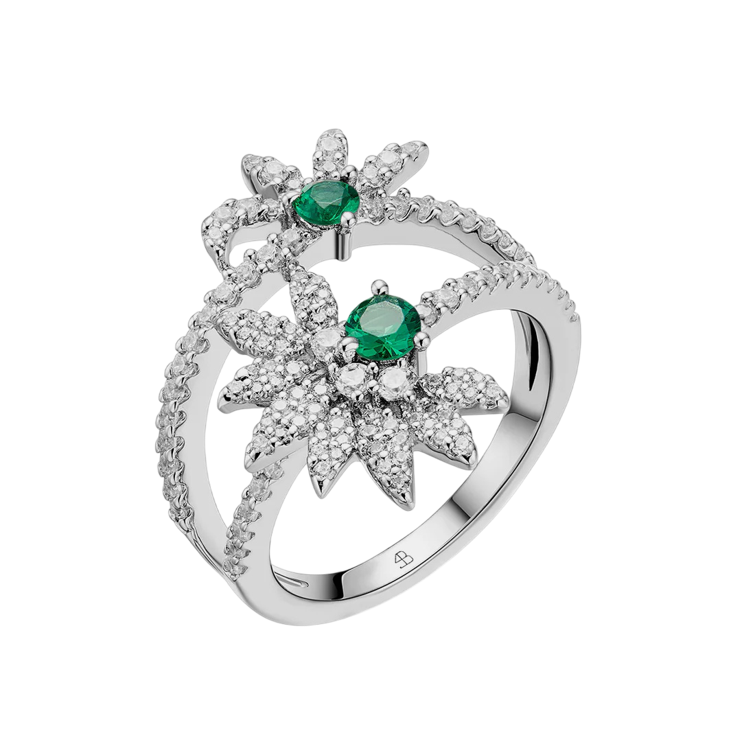CLASSIC EMERALD RING - BLACK BY BLUE BRAVE