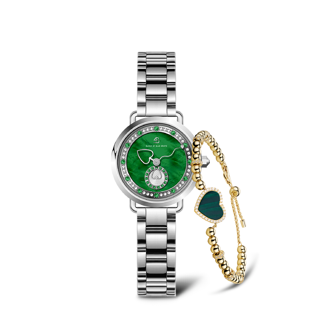 Women's Watches-Green Cupid Watch-Bracelet Watch