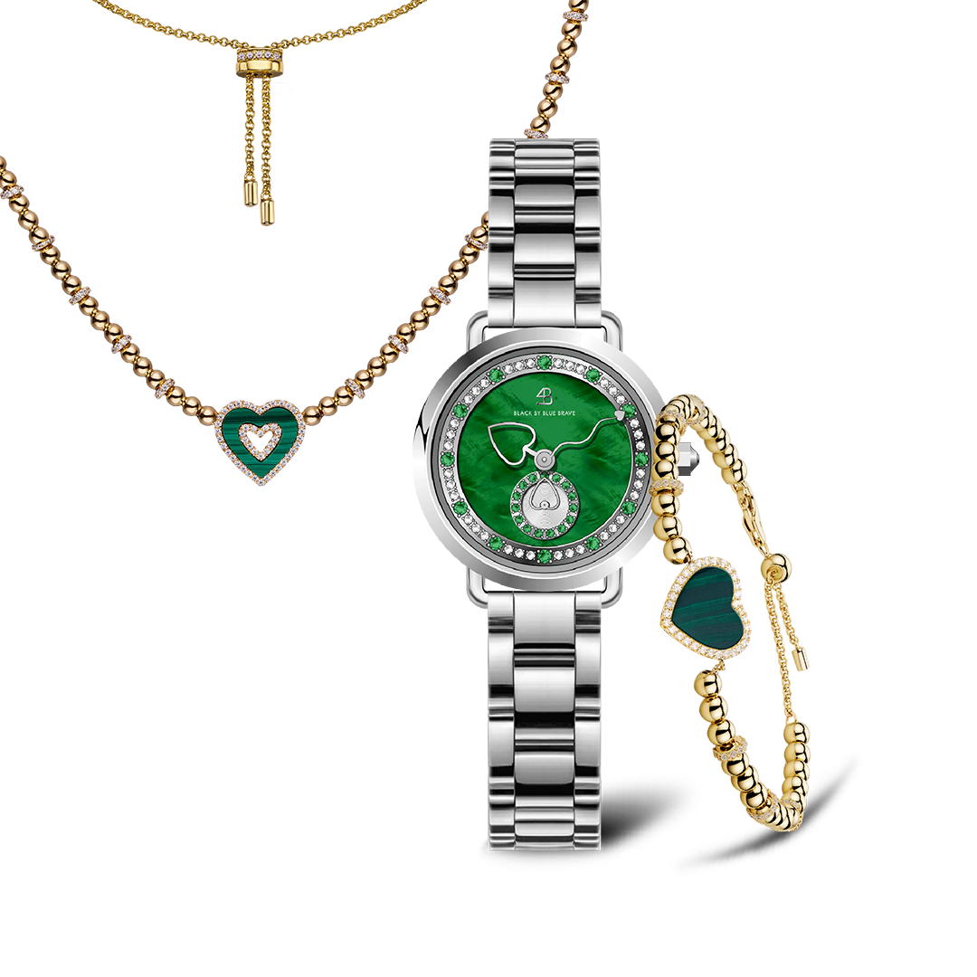 Women's Watches-Green Cupid Watch-Bracelet Watch